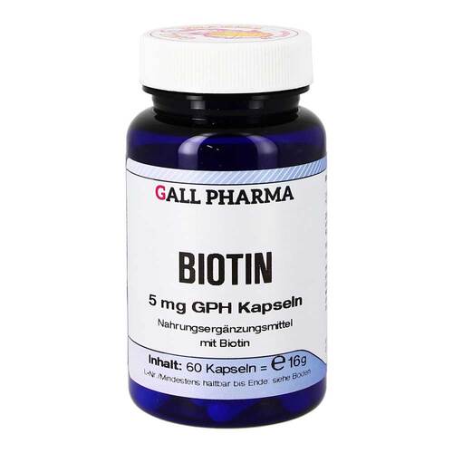 Biotin 5 mg GPH Kapseln - 1