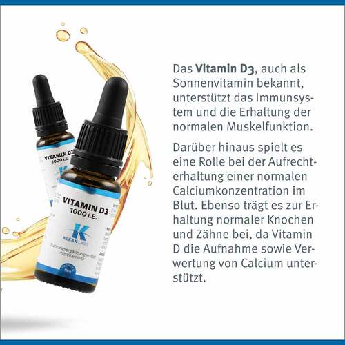 Vitamin D3 1.000 I.E. pro Tropfen - 4