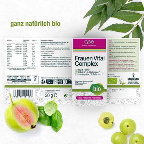 Frauen Vital Complex Bio Tabletten - 2