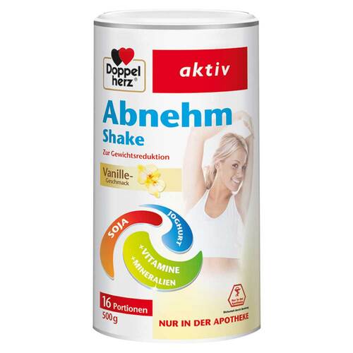 Doppelherz Abnehm Shake Vanille Pulver - 1