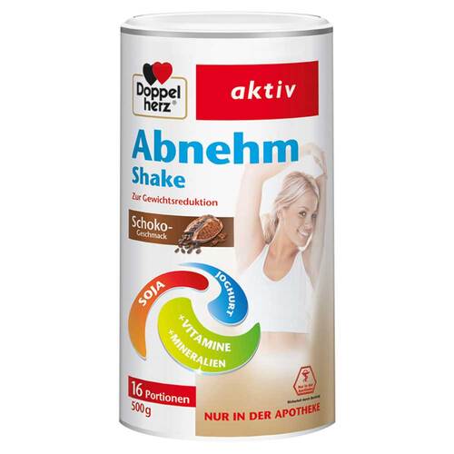 Doppelherz Abnehm Shake Schoko Pulver - 1