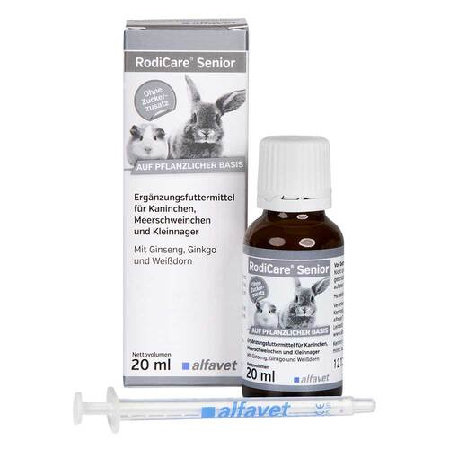 Rodicare Senior f&uuml;r Kaninchen, Kleinnager und Meerschweinchen - 1