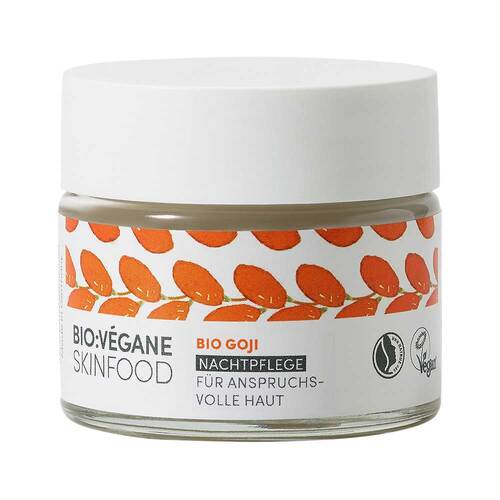 Bio Vegane Anti-Age Goji Nachtpflege Creme - 1