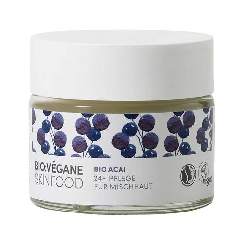 Bio Vegane Oily Acai 24h Pflege Creme - 1