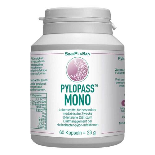 Pylopass Mono 200 mg bei Helicobacter pylori Kapseln  - 1