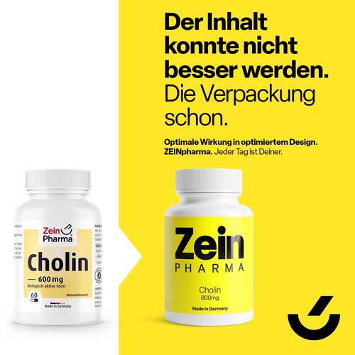 Cholin 600 mg rein aus Bitartrat veg.Kapseln - 2
