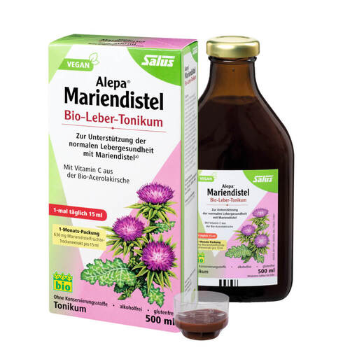 Alepa Mariendistel Bio-Leber-Tonikum Salus - 1