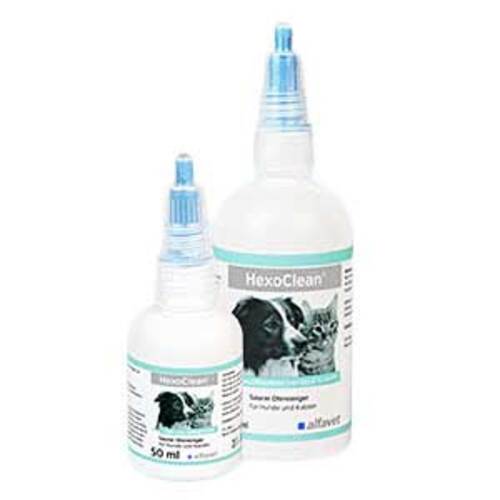 Hexoclean saurer Ohrreiniger f&uuml;r Hunde und Katzen - 1