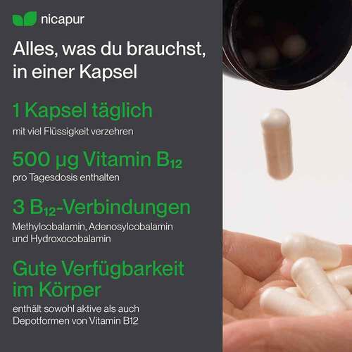 Nicapur Vitamin B12 500 Kapseln - 5