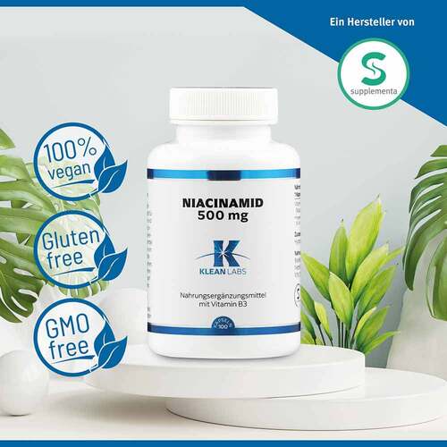 Niacinamid B3 500 mg Kapseln - 2