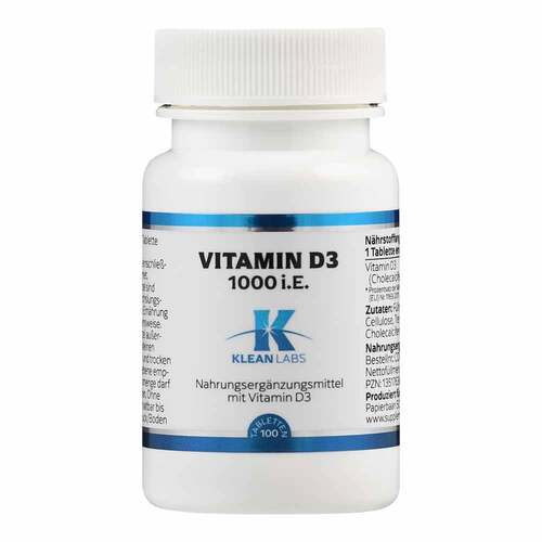 Vitamin D 1.000 I.E. Tabletten - 1