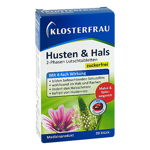 Klosterfrau Husten &amp; Hals Lutschtabletten - 1