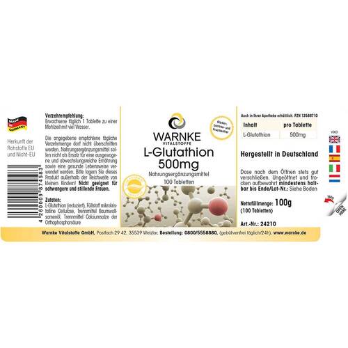 L-Glutathion 500 mg Tabletten - 2
