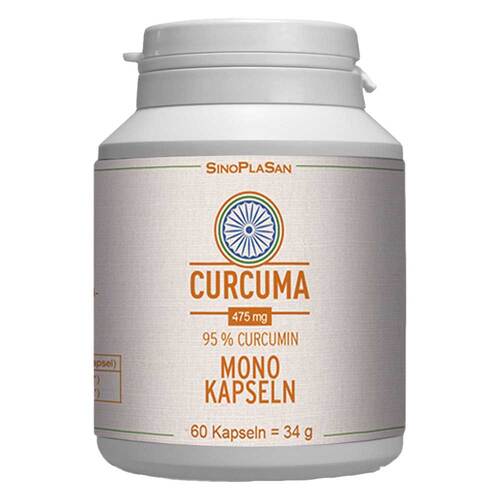 Curcuma 475 mg 95% Curcumin Mono-Kapseln - 1