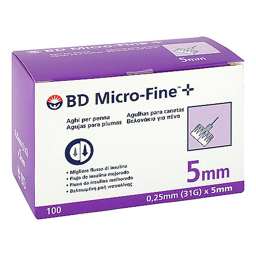 BD Micro-Fine + Pen-Nadeln 0,25x5 mm - 1