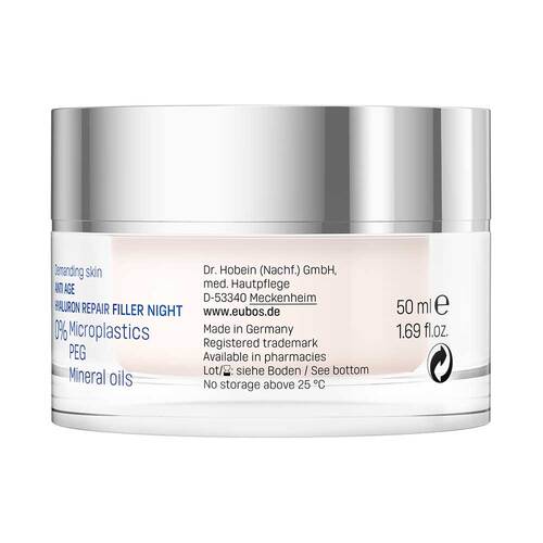 Eubos Hyaluron Repair Filler Night Creme - 3