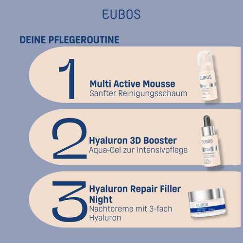 Eubos Hyaluron Repair Filler Night Creme - 7