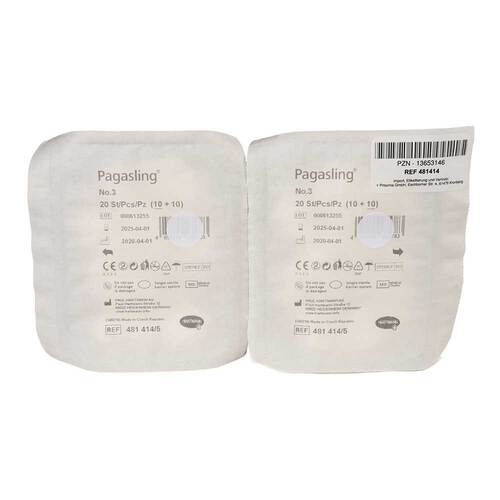 Pagasling Mulltupfer steril Gr&ouml;&szlig;e 3 pflaumengro&szlig; - 1