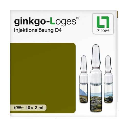 Ginkgo-Loges Injektionsl&ouml;sung D 4 Ampullen - 1