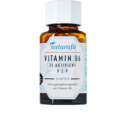Naturafit Vitamin B6 25 aktiviert P-5-P Kapseln - 1