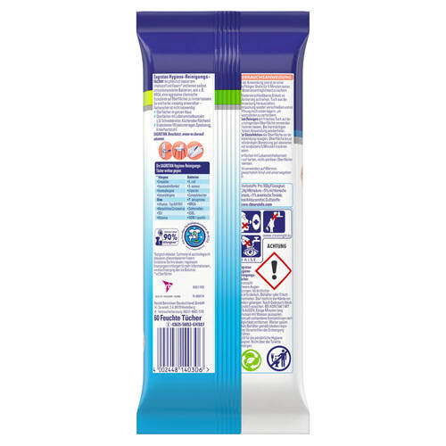 SAGROTAN® Hygiene-Reinigungst&uuml;cher - 2