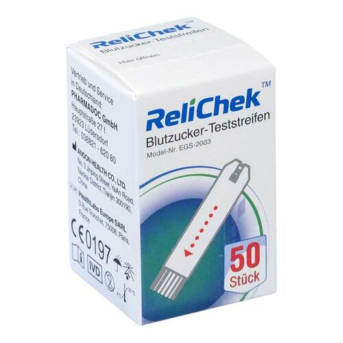 Relichek Blutzucker-Teststreifen - 1
