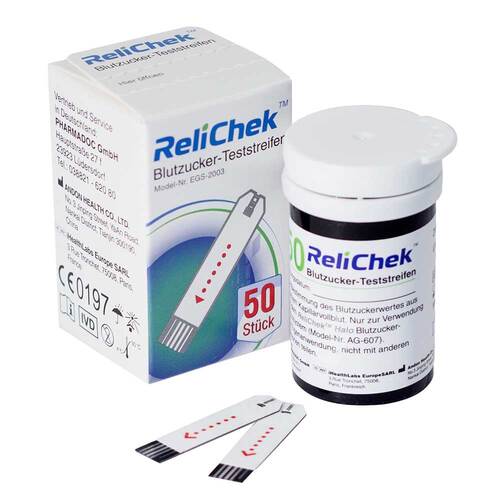 Relichek Blutzucker-Teststreifen - 2