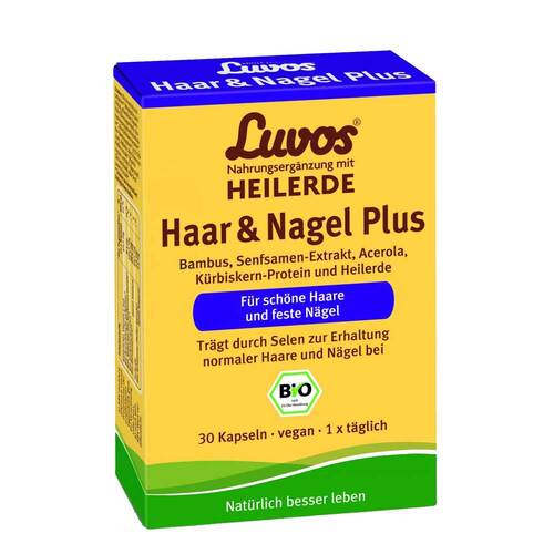 Luvos Heilerde Bio Haar &amp; Nagel Plus Kapseln - 1