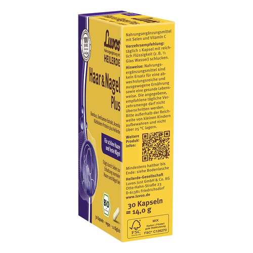 Luvos Heilerde Bio Haar &amp; Nagel Plus Kapseln - 3