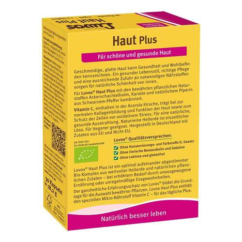 Luvos Heilerde Bio Haut Plus Kapseln - 2