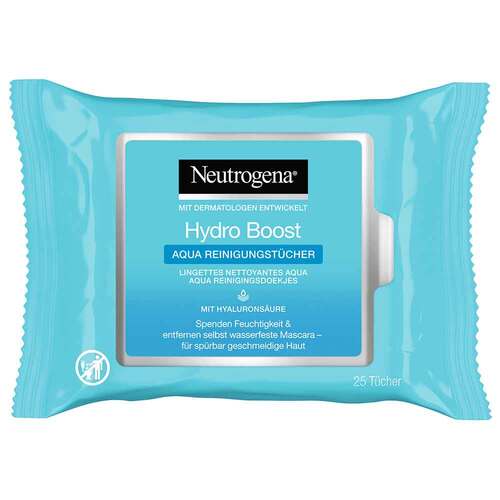 Neutrogena Hydro Boost Aqua Reinigungst&uuml;cher - 1