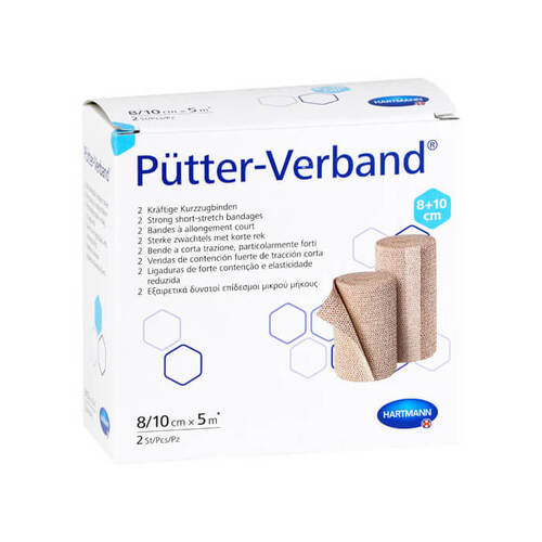 P&uuml;tter Verband 8 cm / 10 cmx5 m - 1