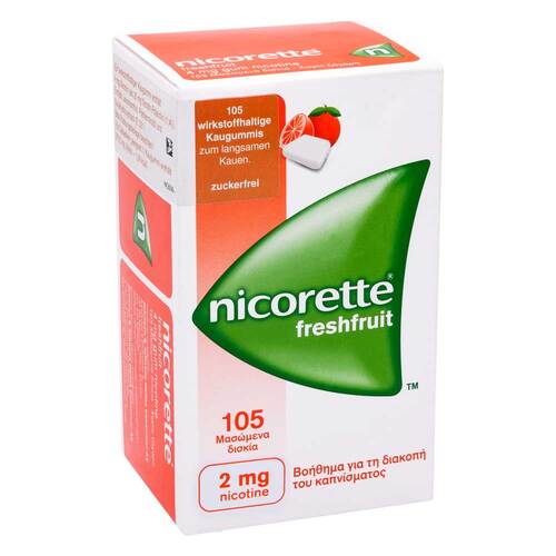 Nicorette 2 mg freshfruit Kaugummi - 1