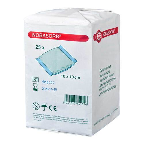 Nobasorb Saugkompressen 10x10 cm - 1