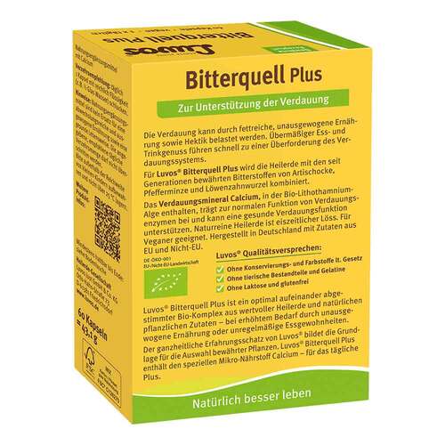Luvos Heilerde Bio Bitterquell Plus Kapseln - 2