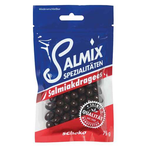 Salmix Salmiakdragees Schoko - 1