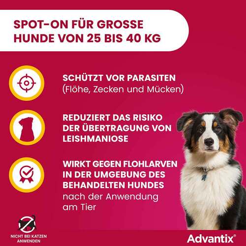 Advantix Spot-on L&ouml;sung z.Auftr.a.d.H.f&uuml;r Hund 25 - 40 kg - 4