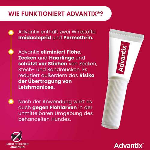 Advantix Spot-on L&ouml;sung z.Auftr.a.d.H.f&uuml;r Hund 25 - 40 kg - 8