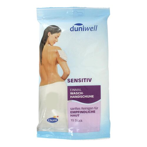 Duniwell Einmal Waschhandschuhe sensitiv - 1