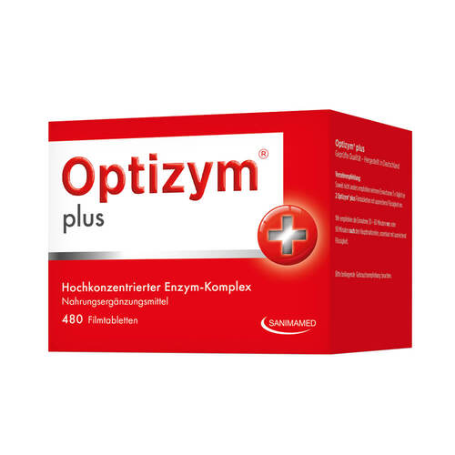 Optizym hochkonzentrierter Enzym-Komplex Filmtabletten  - 1