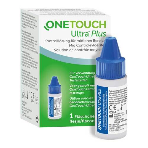 One Touch Ultra Plus Kontrolll&ouml;sung mittel - 1