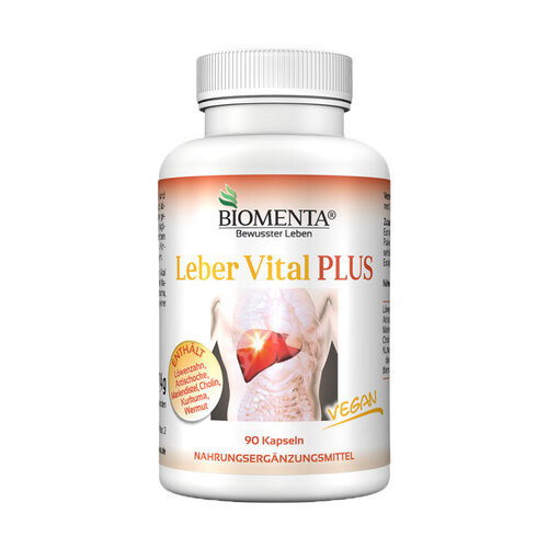 Leber Vital Plus Cholin Artischocke etc.vegan Kapseln  - 1