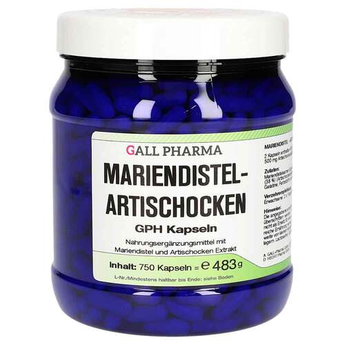 Mariendistel Artischocken GPH Kapseln - 1