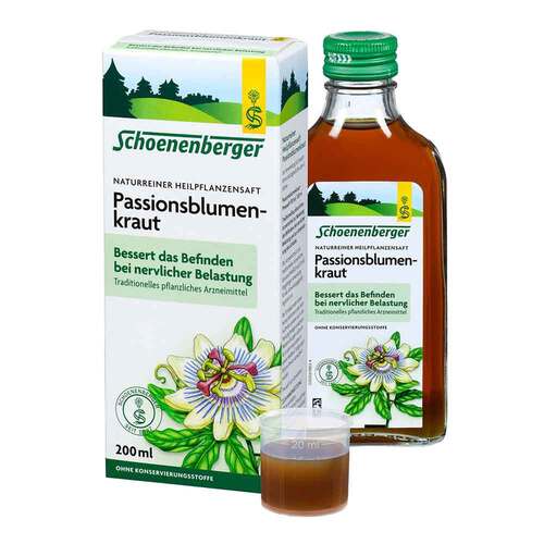 Passionsblumenkraut naturreiner Heilpflanzensaft - 1