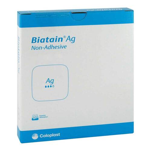 Biatain Ag Schaumverband 20x20 cm nicht haftend - 1