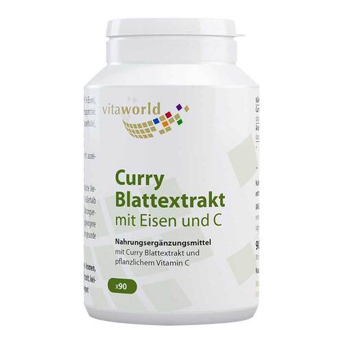 Curry Blattextrakt mit Eisen und C Kapseln - 1