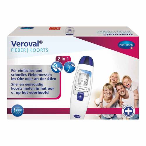 Veroval® 2 in 1 Infrarot-Fieberthermometer - 1