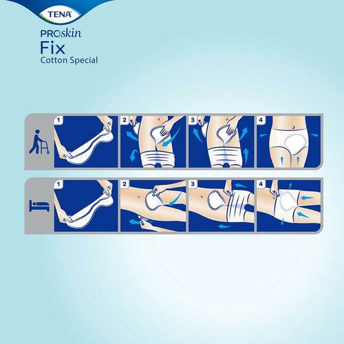 Tena Fix Cotton Special L Fixierhosen - 6