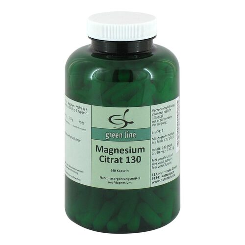 Magnesiumcitrat 130 mg Magnesium Kapseln - 1
