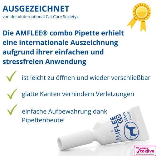 Amflee combo 268/241,2 mg L&ouml;sung zum Auftropfen f&uuml;r Hunde 20-40 kg - 4